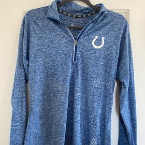 Indianapolis Colts dry fit quarter-zip sweatshirt